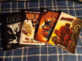 Wolverine, Daredevil, Iron Man, Avengers