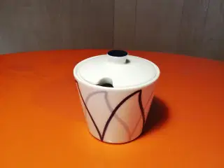 Blå Flamme porcelæn tallerkener,fade m.m.