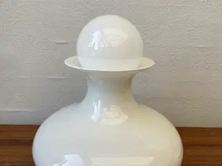 Holmegaard / Fyens glas vase inkl. Holmegaard kugl