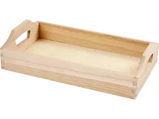 Serveringsbakke, str. 30x17x5 cm, 1 stk.
