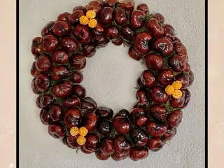 Hjemmelavede kastanjekranse