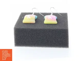 Farverige &#39;Sweet&#39; slikform øreringe (str. 1,5 cm)