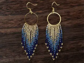 Grønlandske øreringe, håndlavede 