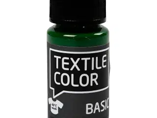 Textile Color Olivengrøn 50ml - Vandbaseret Tekstilmaling