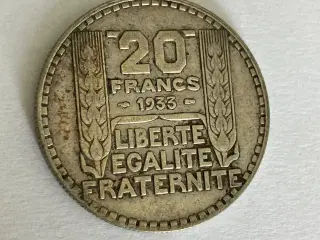 20 Francs France 1933