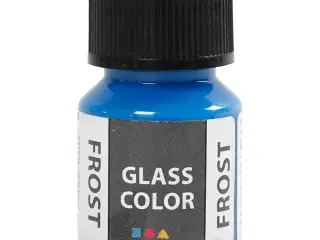 Glass Color Frost - Blå, 30ml til kreative projekter