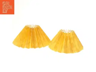 Gule lampeskærme (str. Ø 28 og 32 cm)