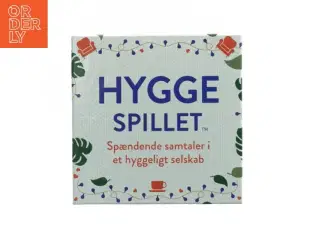Hyggespillet brætspil (str. 14 x 14 x 4,5 cm)