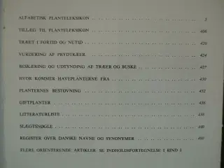 havens planteleksikon 1-2 - træer og buske