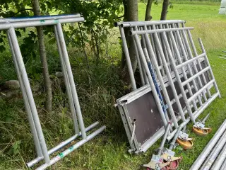 Rullestillads arb.højde 7,2 meter