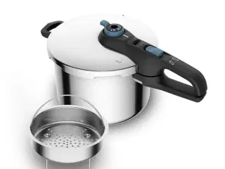 Tefal Trendy+ trykkoger 6 l - rustfrit stål