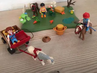 Playmobil heste miljøer