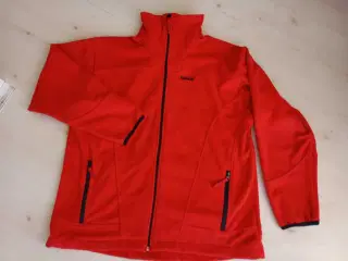 NANOK Fleece jakke. Rød