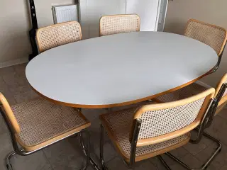 6 flotte frisvingerstole/ barberstole/ køkkenstole