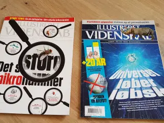 Illustreret Videnskab - 8 stk magasiner