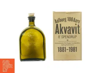 Ålborg 100 aars akvavit fra Akvavit (str. 22 x 13 cm)