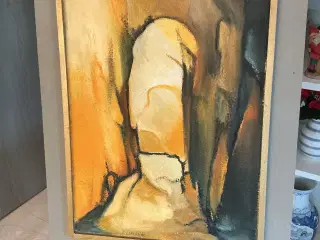 Originalt maleri af dansk kunstner Ruben Eskekilde