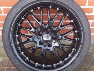 Alufælge: Dotz Mugello Dark, 17”x8”, 