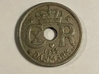 25 Øre 1933 Danmark