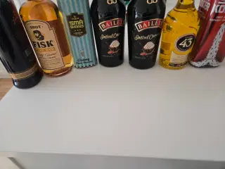 Uåbnet alkohol – Baileys, Små Konger m.m. – samlet