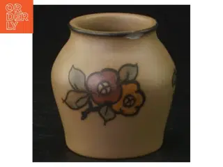 Lille keramikvase fra Bornholm(str. Hov, 5,5 cm. ø. 5,5 cm)