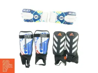 Fodbold udstyr fra Adidas Select (str. 116 til 134 cm handsker size 3)