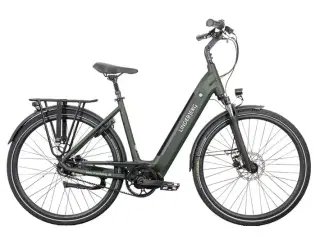 Lindebjerg 28'' Elcykel Center Royal - Mat grøn