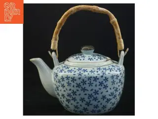 Tekande med bambushåndtag (str. 17 x 11 cm)