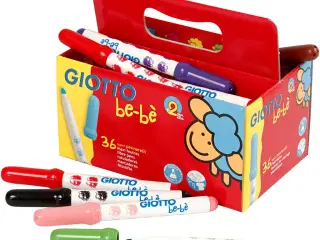 Giotto be-bè Tusch 36 stk. - Assorterede Farver