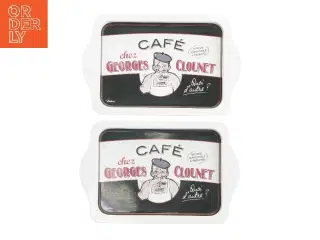 To Café Georges Clounet bakker fra Natives (str. 25x16 cm)