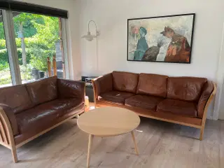 Sofagruppe i anlinlædder