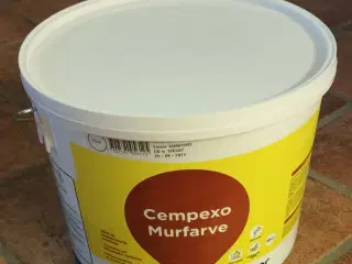 9 kg hvid cempexo murfarve