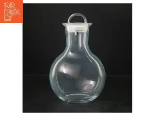 Glas karaffel med låg fra Rosendahl (str. 22 cm)