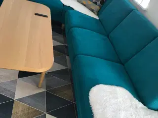 Næsten ny hjørnesofa