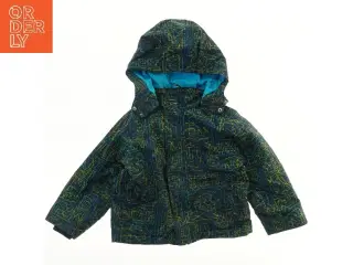 Børnevindbreaker jakke med abstrakt mønster fra Name It (str. 104)