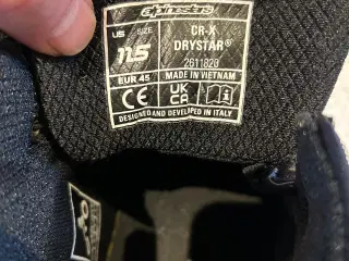 Motorcykel støvler Alpinestar Drystar str 11.5