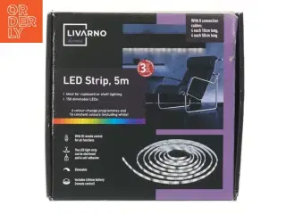 LED-bånd med fjernbetjening fra LIVARNO (længde 5 meter)