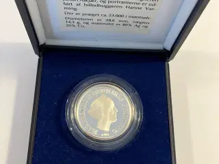 10 Kroner Kronprins Frederiks 18 års fødselsdag Sølvmønt