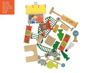 Brio Zoo legesæt fra Brio (str. 4-18 cm)
