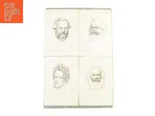 4 billedrammer med billeder fra Ukendt (str. LB 42 30)