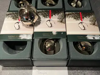 Georg Jensen julekugler hvidguld 