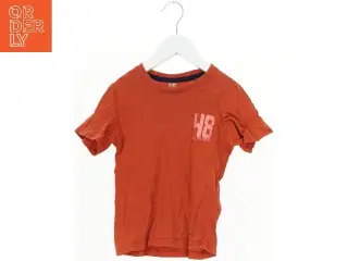 Kortærmet T-shirt med print fra H&M (str. 104)