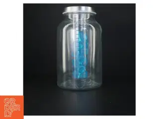 Glasdrikkedispenser med låg og hane (str. 30 cm)