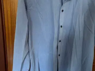 Herre skjorte “Eterna” lys blå