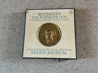 Beethovens samlede værker 9 stk LP Vinylplader