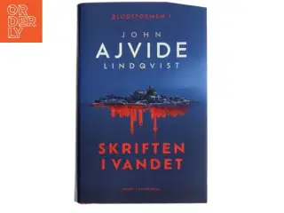 Skriften i vandet af John Ajvide Lindqvist (Bog)