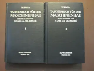 dubbels taschenbuch für den maschinenbau 1-2, von 