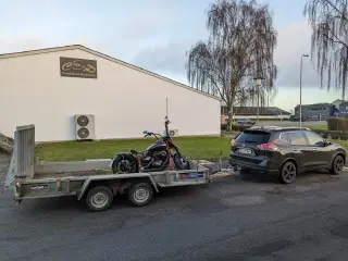 Suzuki vl800 chop up ombygget 