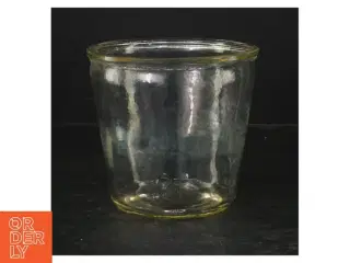 Glasvase (str. Ø. 14 cm. længde, 12 cm)