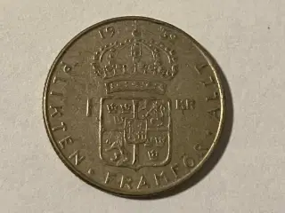 1 Krona 1952 Sweden - Silver